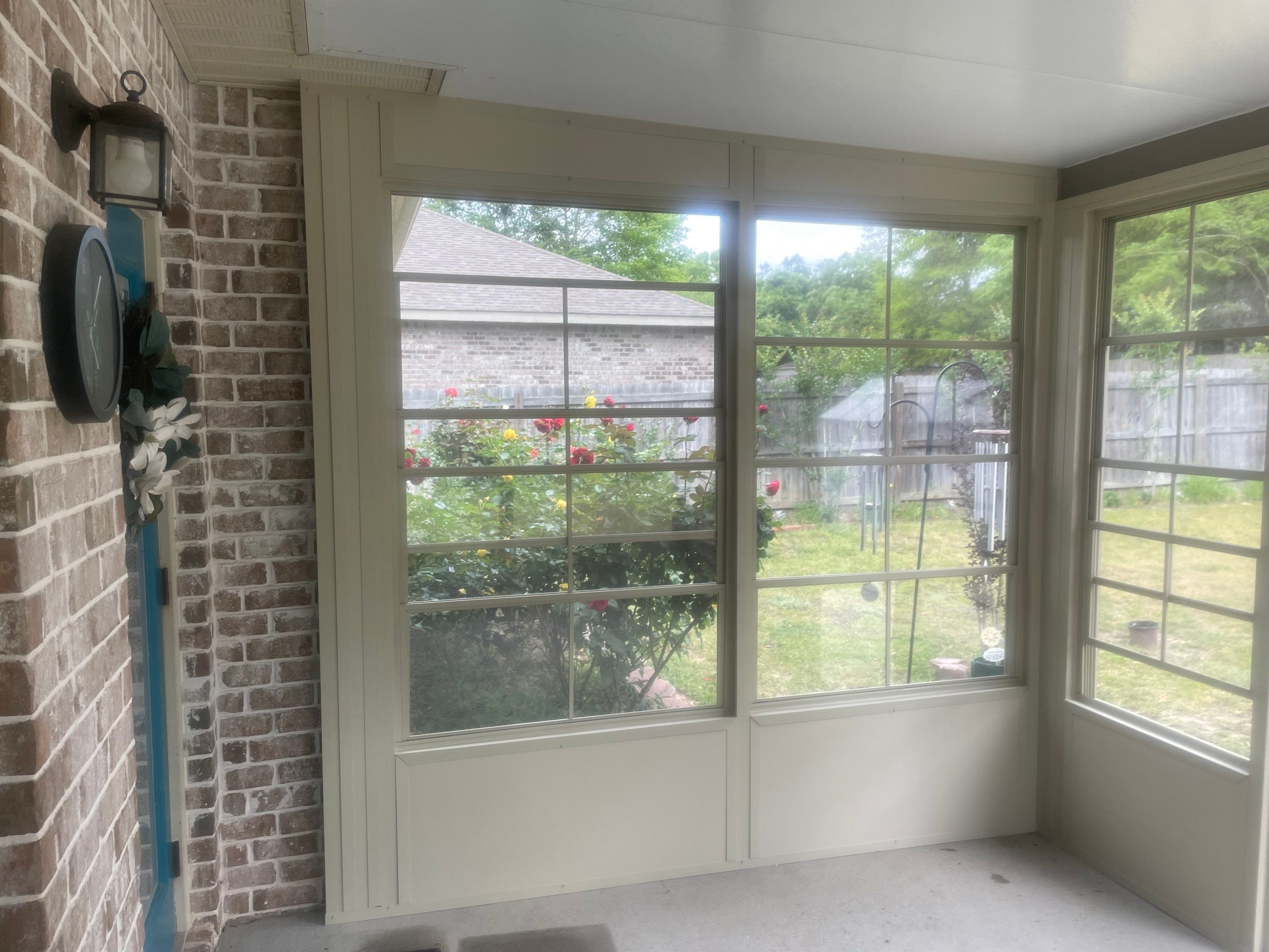 Patio Cover & Screen Room w/Vinyl 4-Tracks by Titan Sunrooms