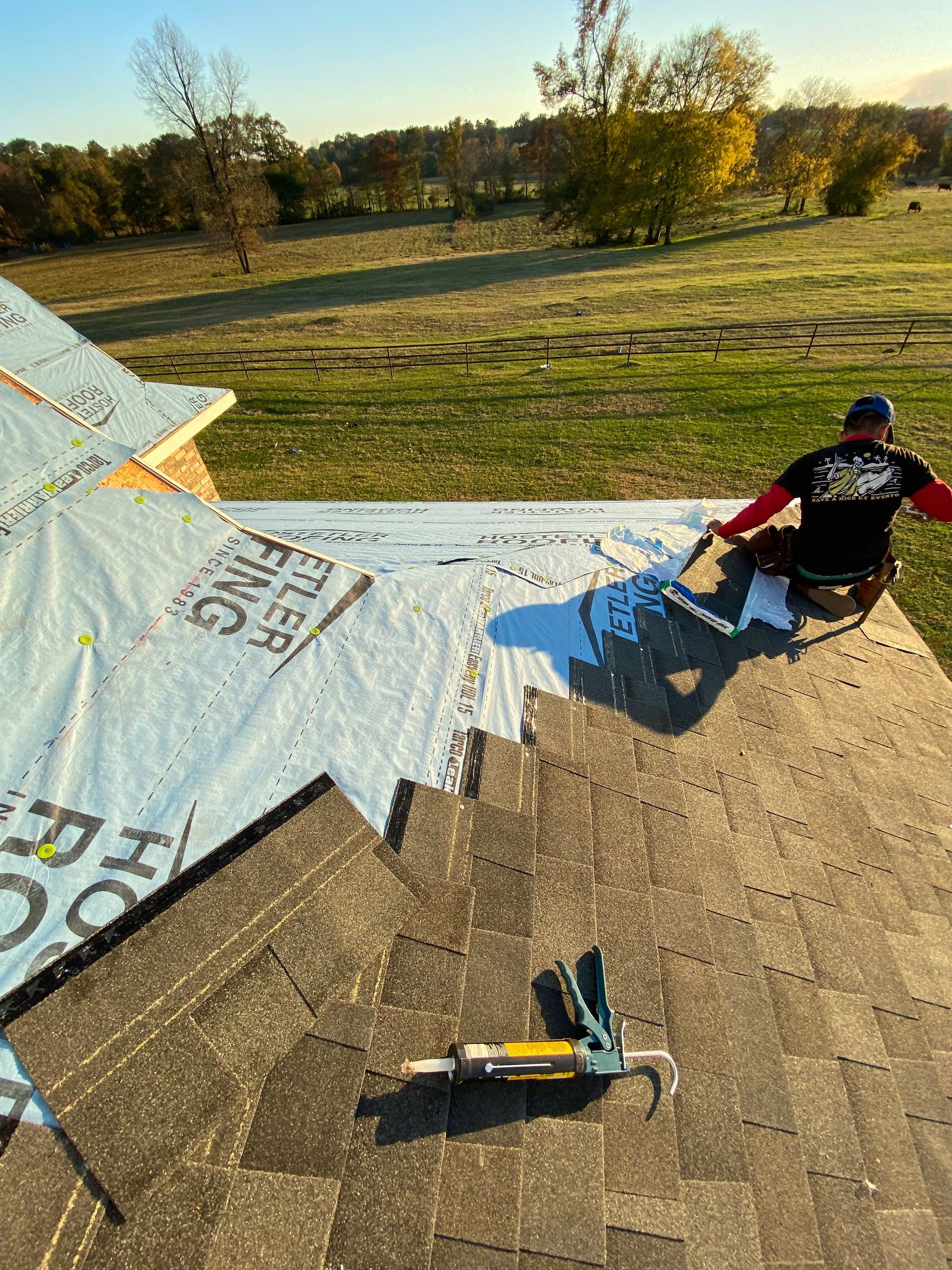 Residential Roofing Repair using Malarkey Vista: Storm Gray by Hostetler Roofing
