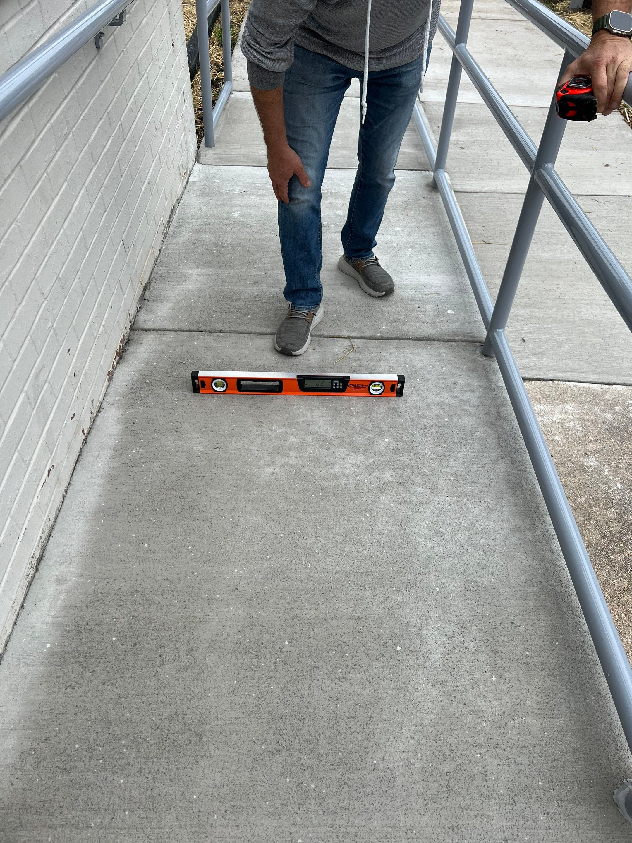 ADA Exterior Conversion assesment by S.W. Contracting & Consulting