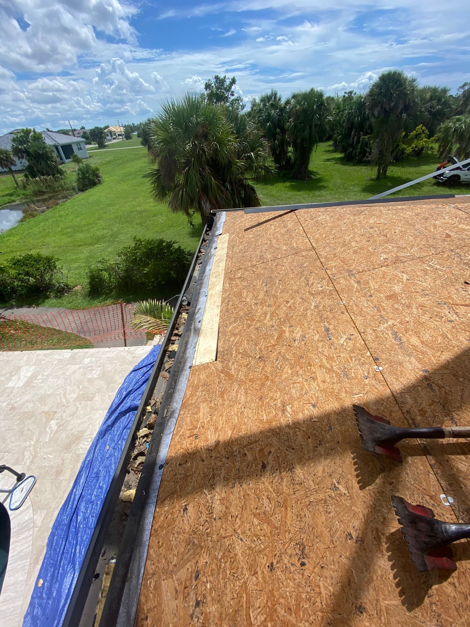Punta Gorda Concrete Tile Roof Replacement by Four Peaks Roofing