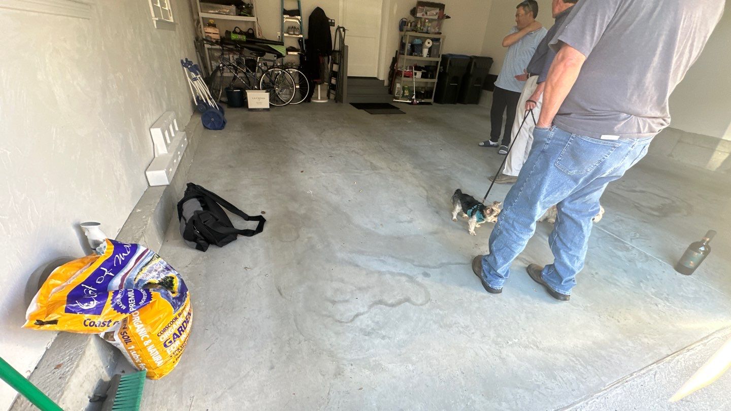 Cuddy Garage TransFLOORmation by Symphony Concrete Coatings