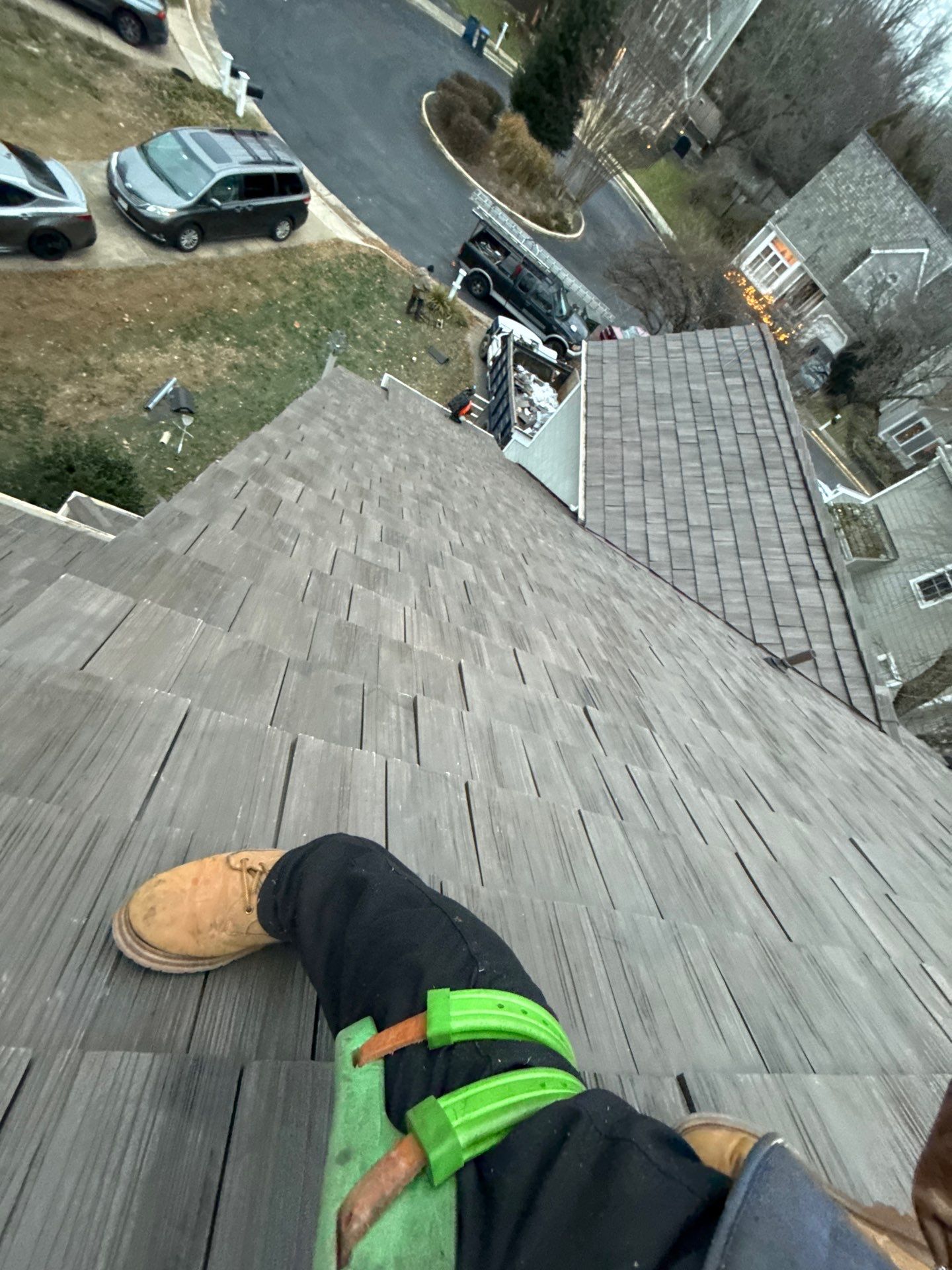 Reston :  Residential Roof Replacement with Brava Synthetic Cedar Shake Class C Natural  by RM Banning, Inc.