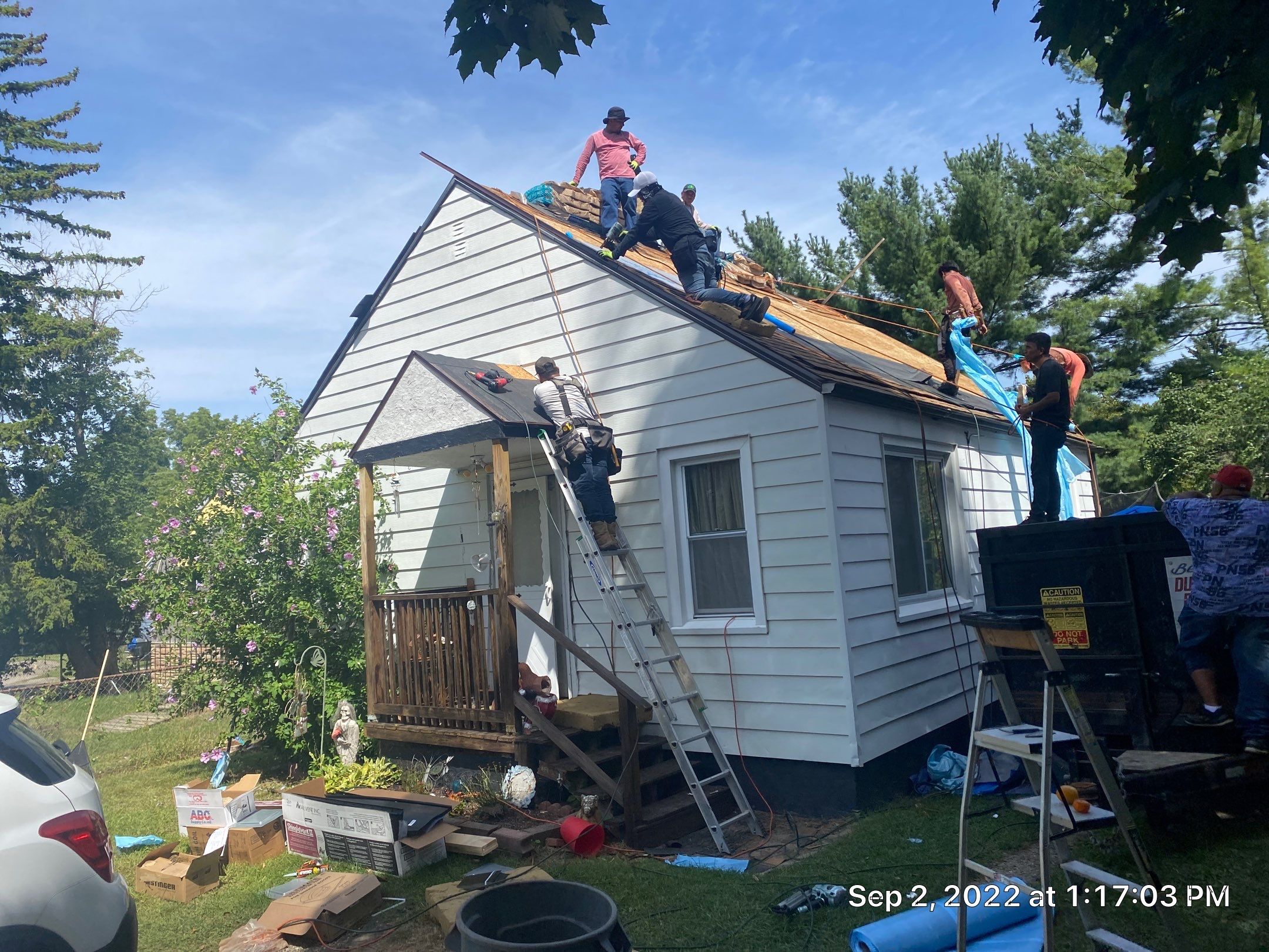 Roof Replacement using CertainTeed Landmark by 180 Contractors