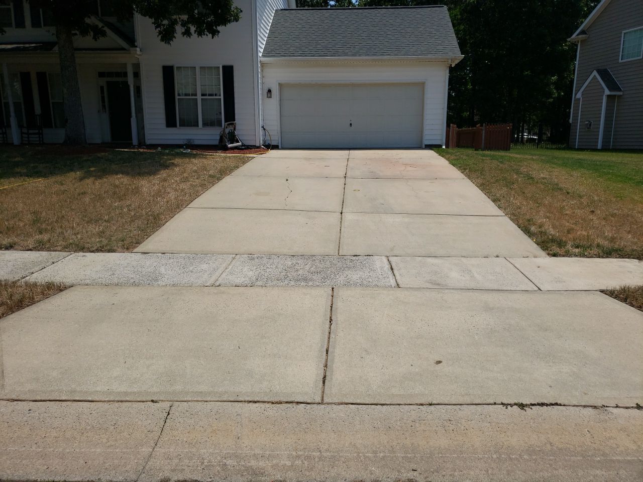 House Wash using cleaner by G&H Home Tech Pros LLC