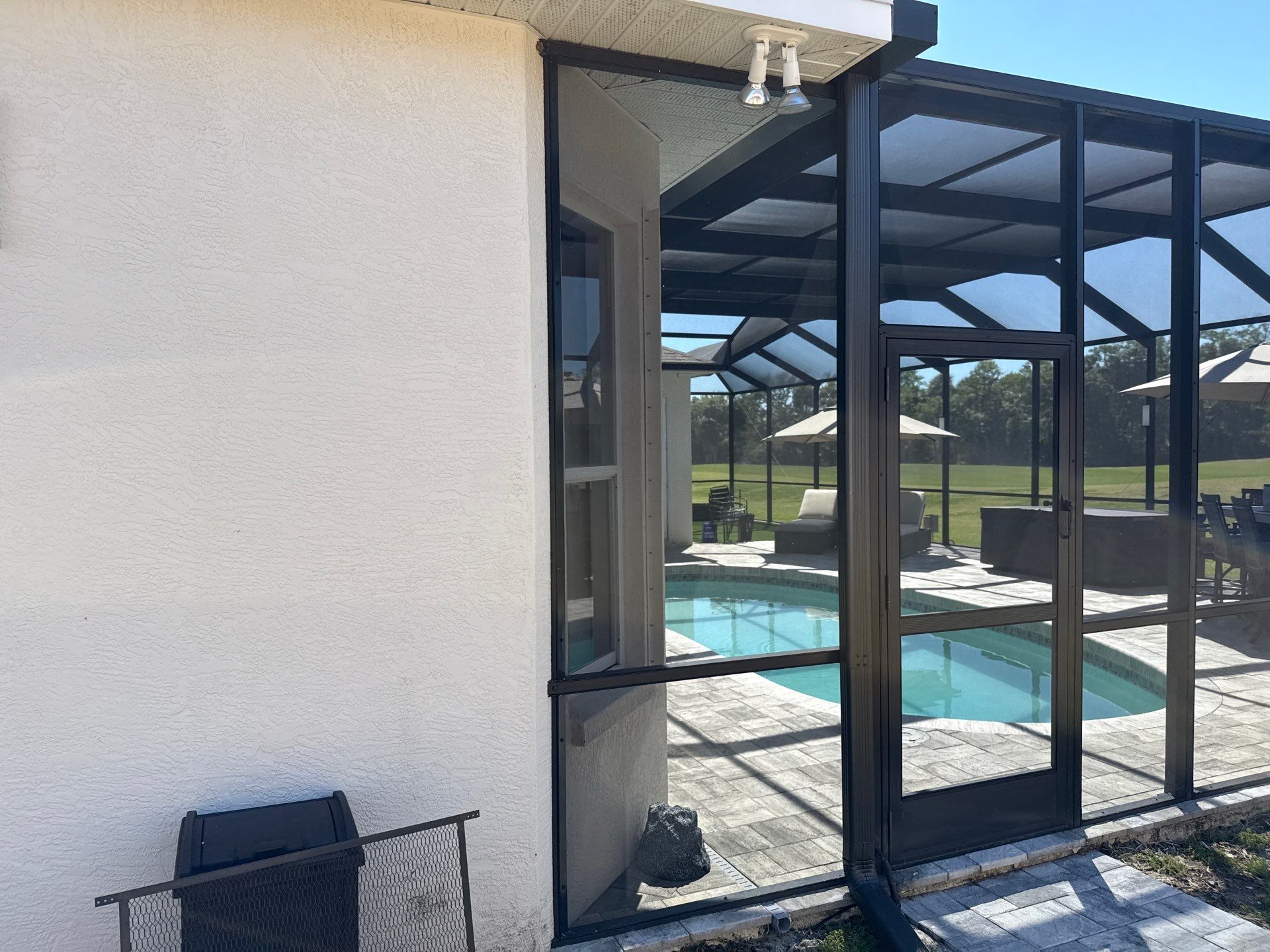 House Wash, Paver Pool Deck & Screen Enclosure Cleaning in Greenfield Plantation | Bradenton, FL by Sunshine AquaWash