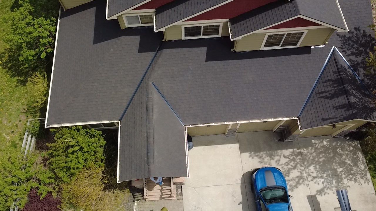 North Prairie Crest Rd Spokane Residential Roof Installation with CertainTeed Landmark Shingles by Alpine Roofing