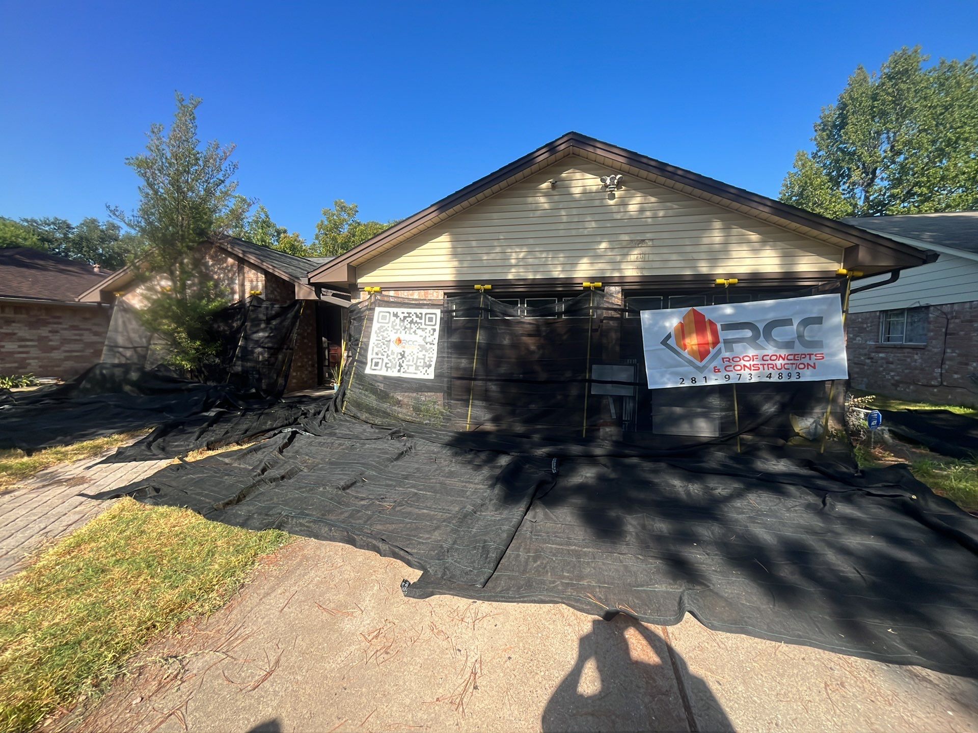 Residential Roofing Installation using Owen's Corning by Roof Concepts Construction