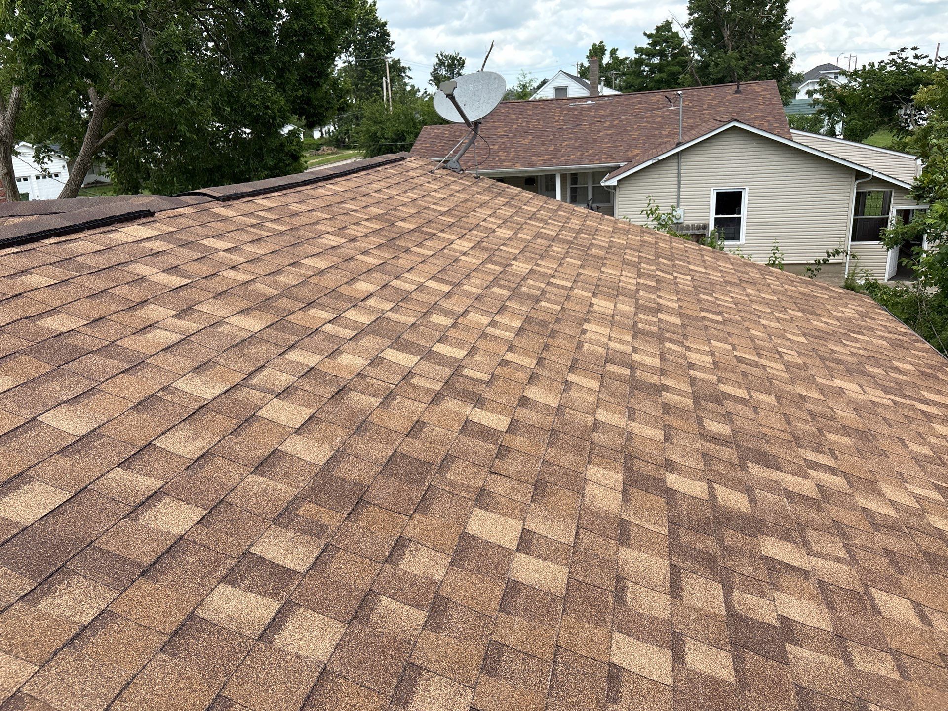 Residential Roofing Install - Atlas Pinnacle Pristine Shingle - Color Morning Harvest by Titan Commercial & Residential Roofing 