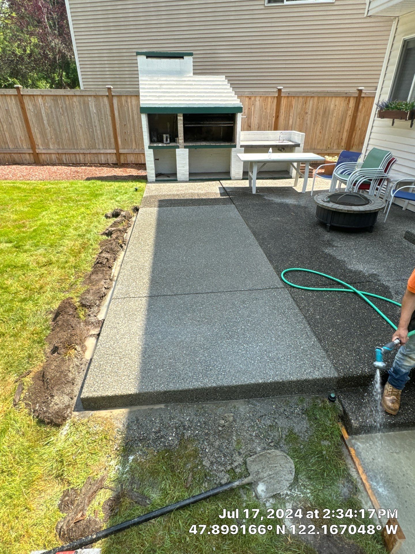 Luis | Concrete Driveway by Jireh Asphalt & Concrete Inc 