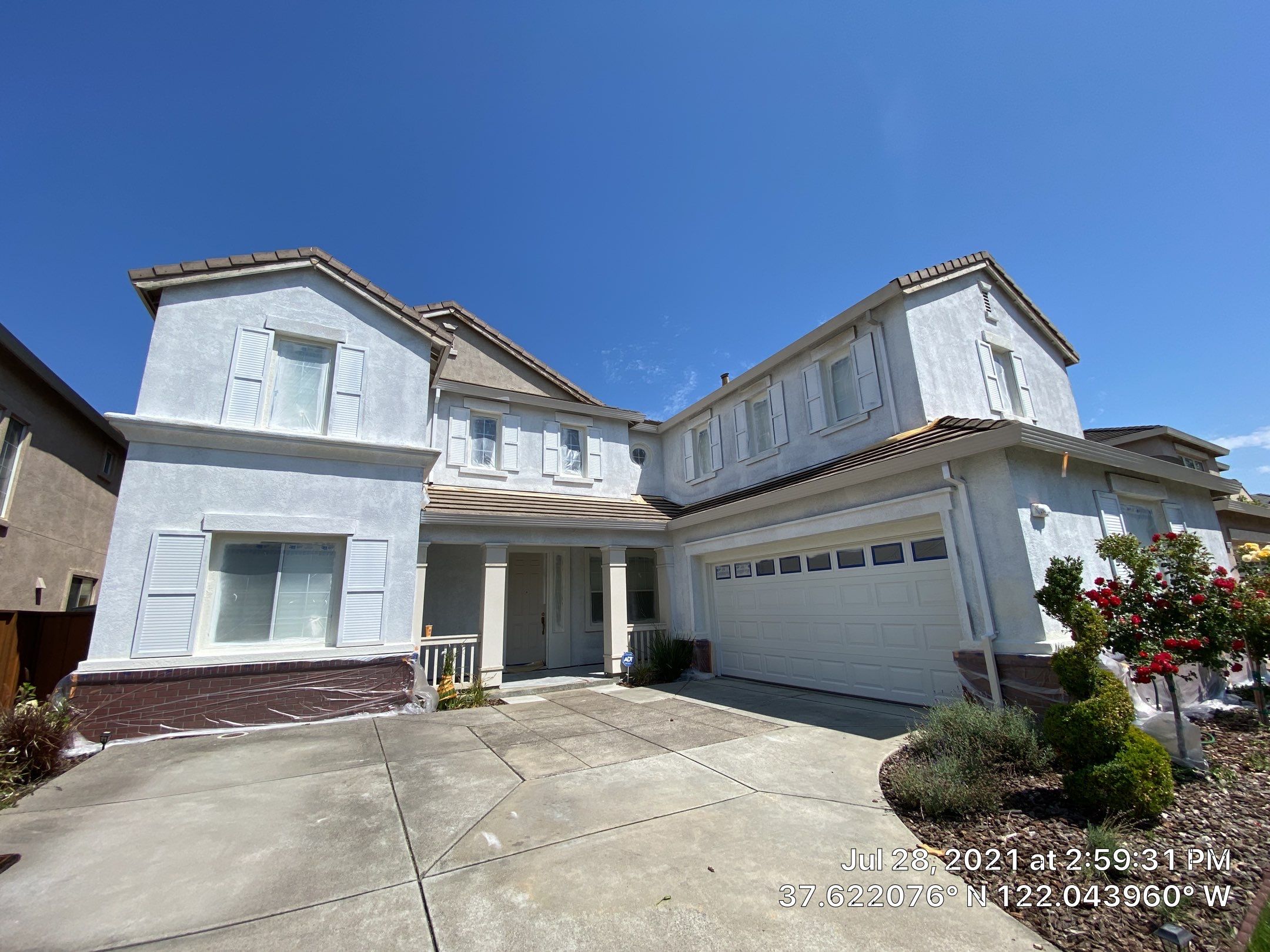 Exterior Painting  Elastomeric by Herrera’s Bay Area Painting inc.