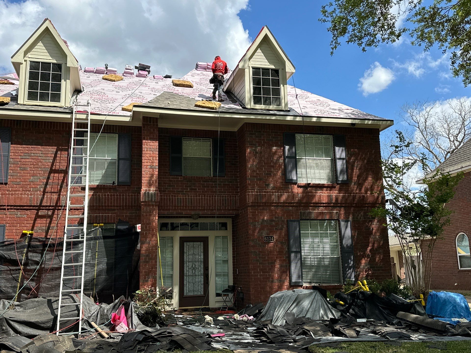 Project in Sugar Land by Motion Roofing