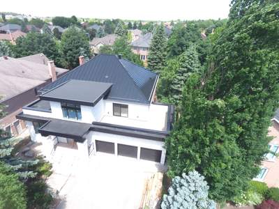 Standing Seam Metal Roof - Custom Coping and Flashing 