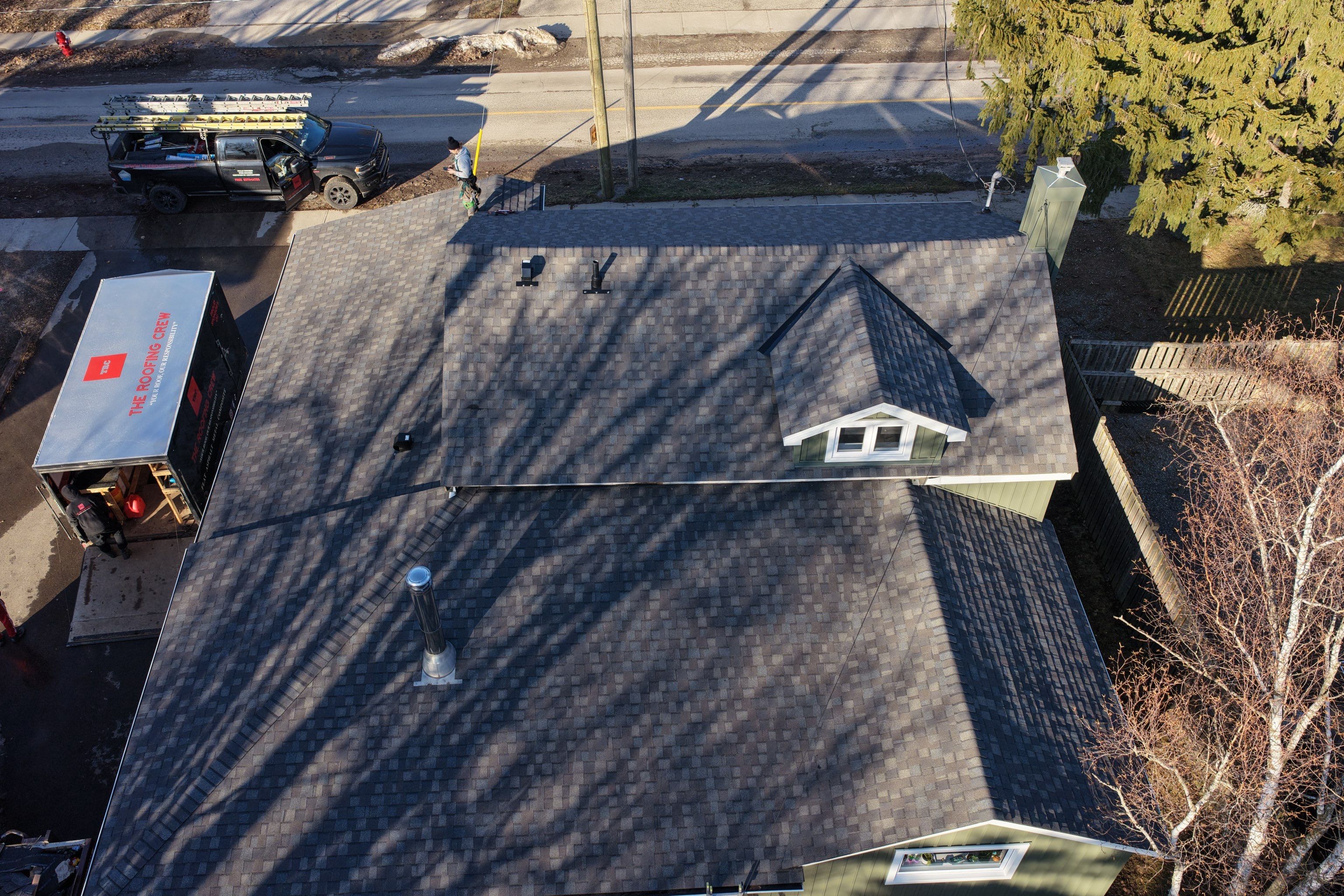 Project in Hamilton, ON by The Roofing Crew
