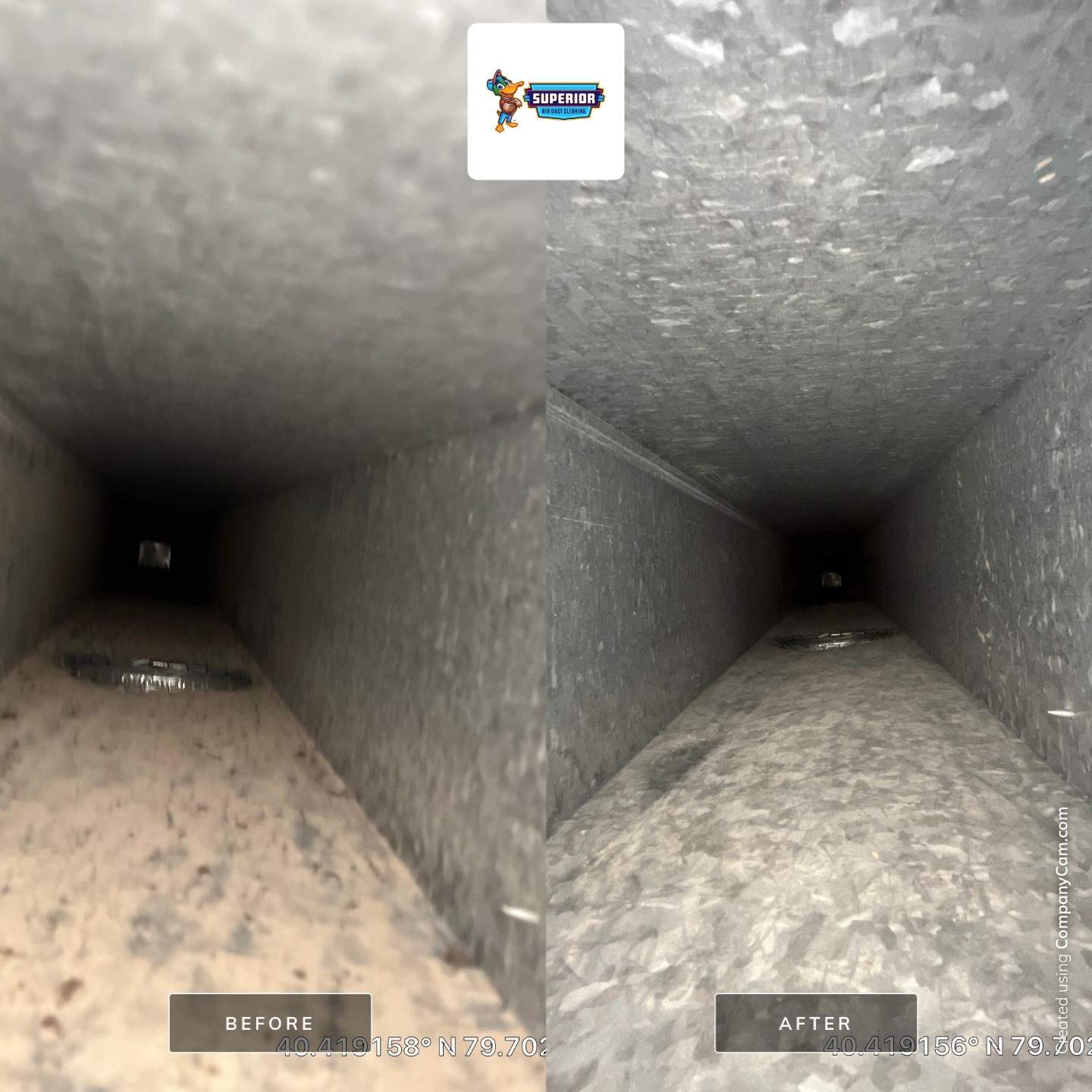 Air Duct Cleaning With a Vacuum Truck in Murrysville, PA by Superior Air Duct Cleaning