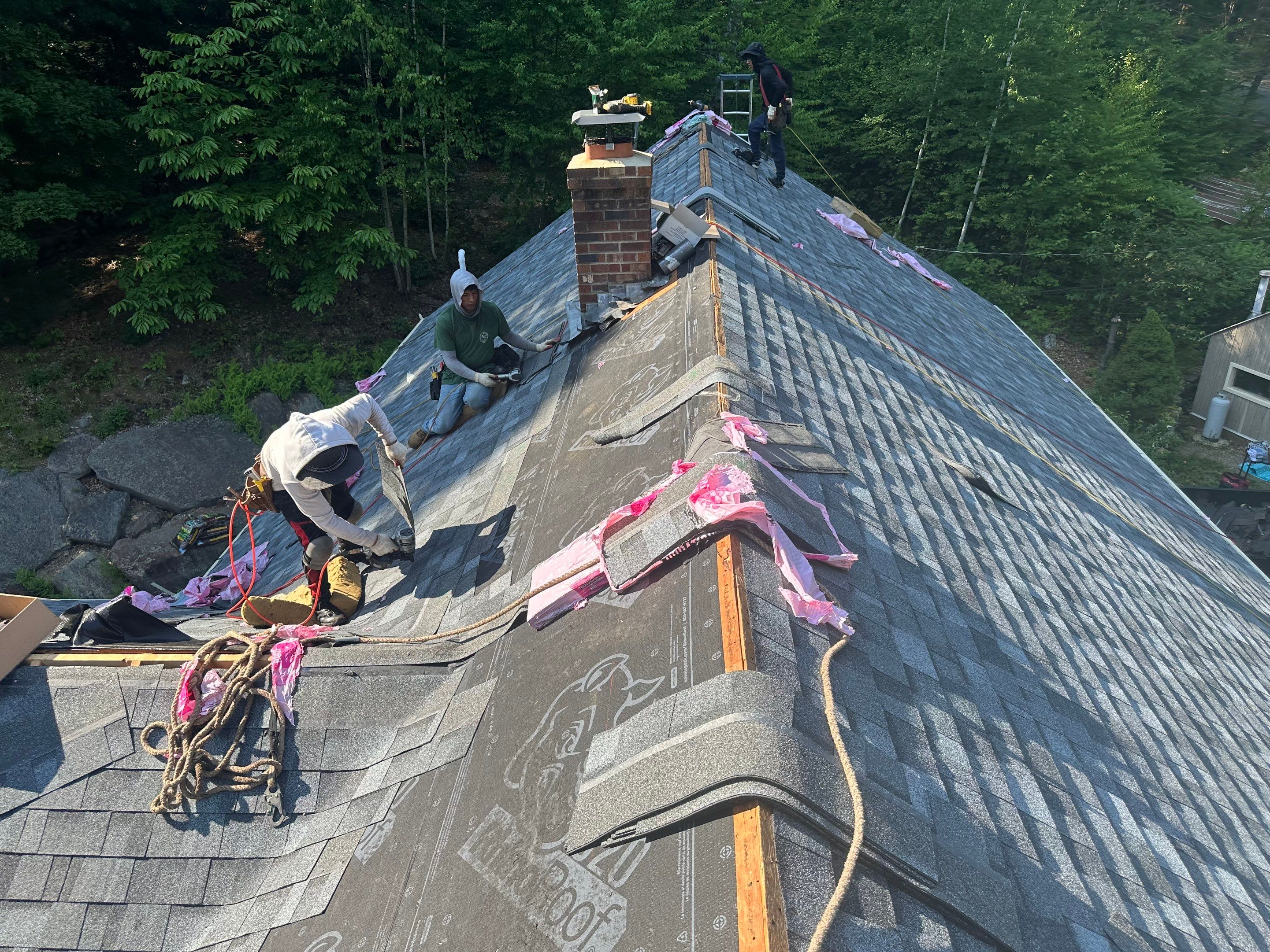 Deerfield, NH Residential Roof Replacement by Tall pine roofing