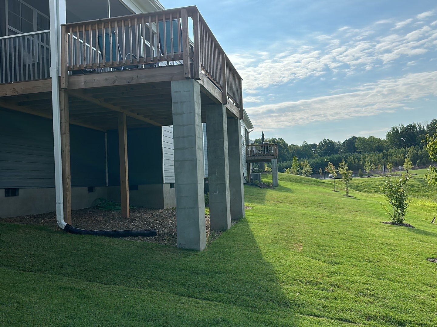 Coated Deck using Wood Sealant by DuraSeal