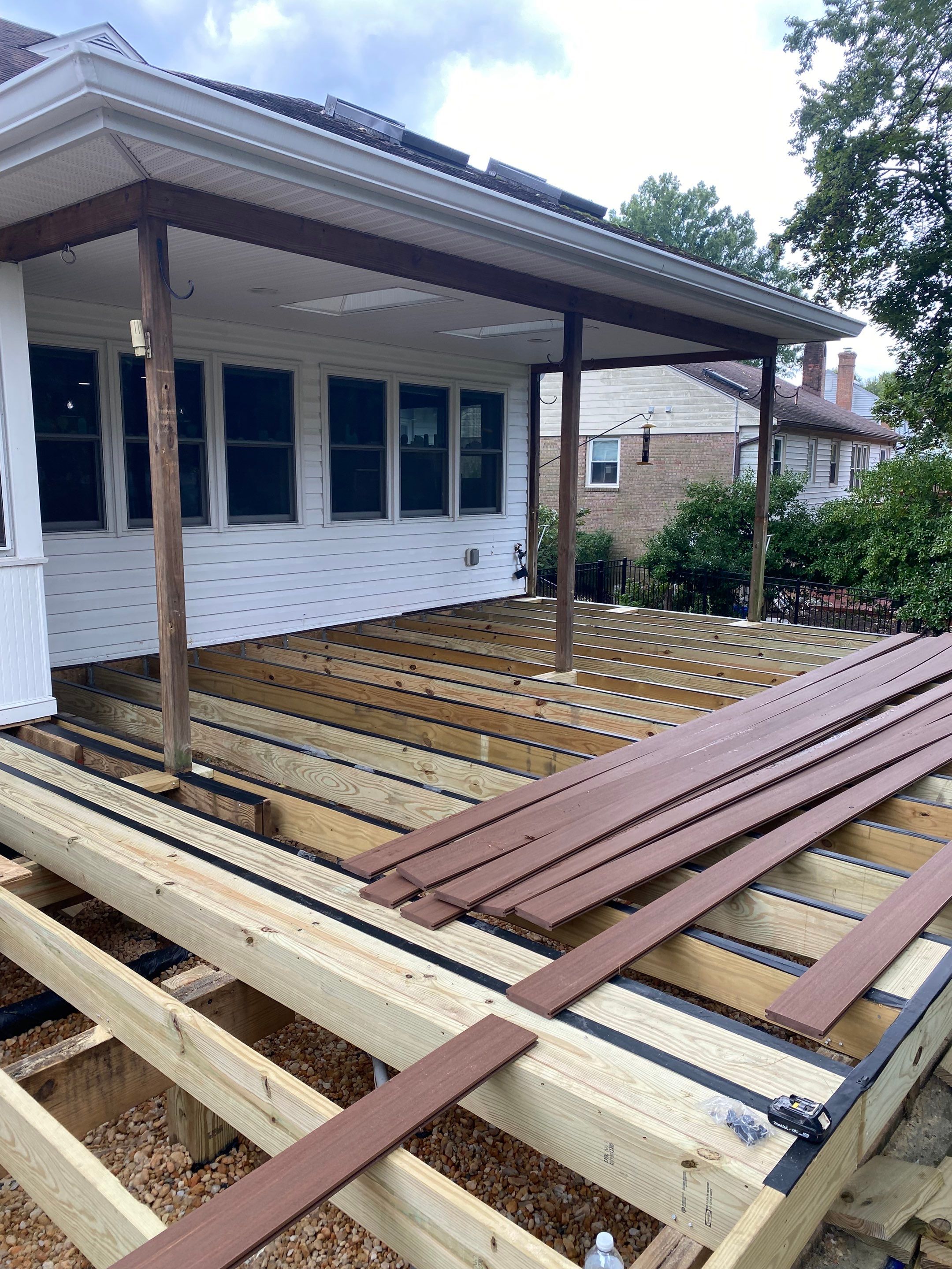 Deck Transformation using Timbertech & Azek by The Smet Companies, LLC