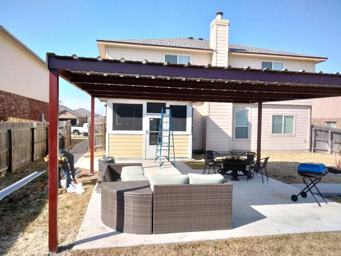 Carports, Metal Patio Covers, Barns, Shops, and more by REPS Austin Area Roofer