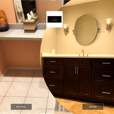 Bathroom Remodel using Tile