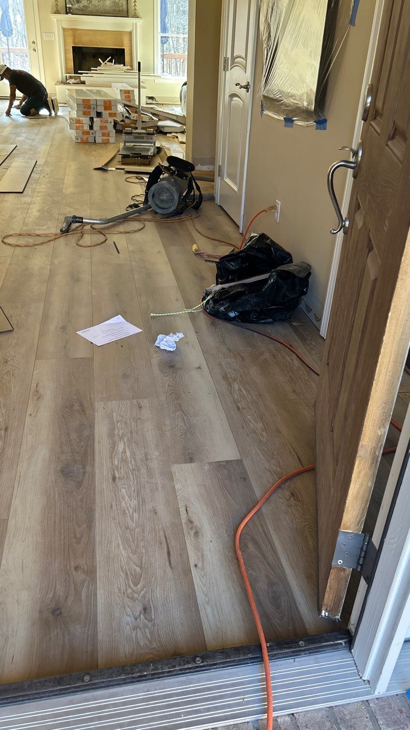 LVP Installation  by Footprints Floors of Nashville