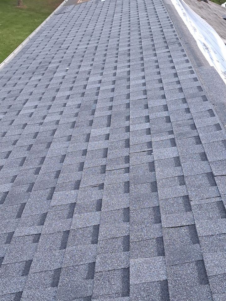 Ranch House and Garage Roof Installation with GAF Shingles by Gellings Roofing and Siding LLC