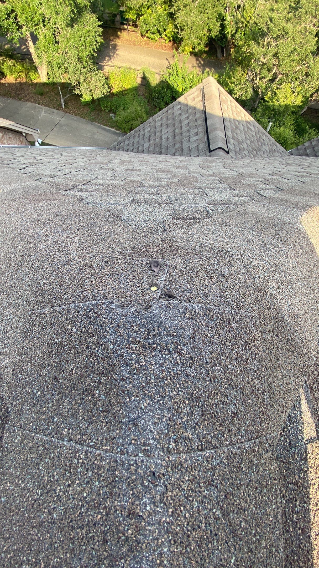 Restoring Strength & Beauty After Hail Damage using GAF - Ultra HDZ - Weathered Wood by Action Exteriors Austin
