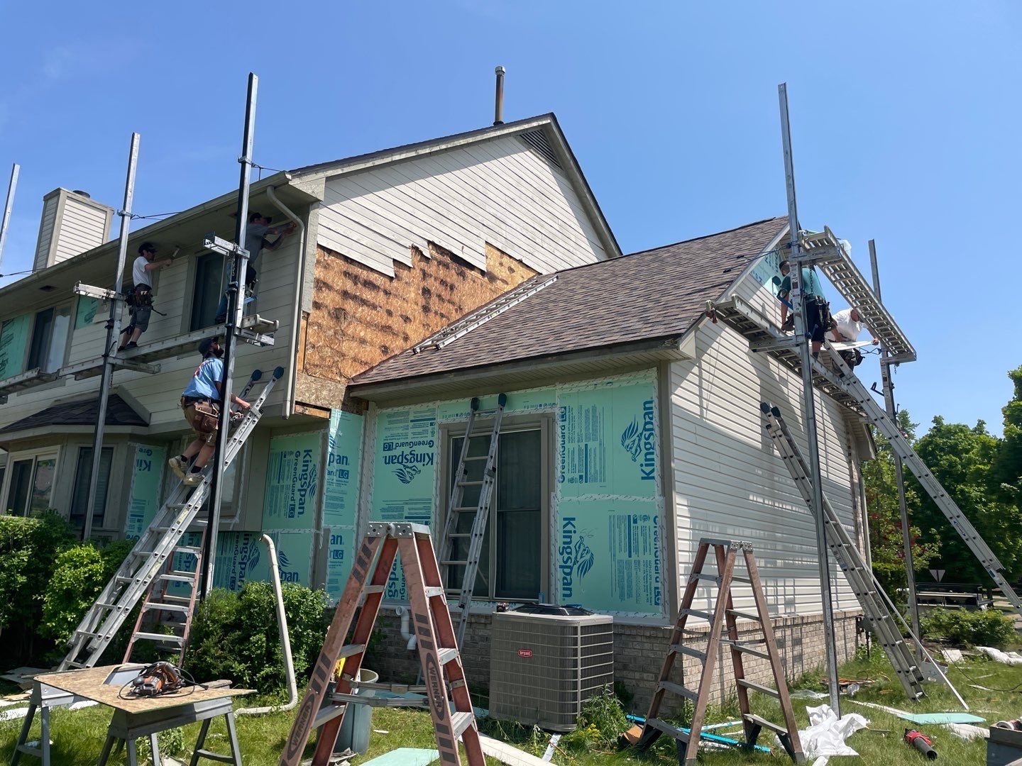 Siding Replacement using CertainTeed Restoration Classis D4 by 180 Contractors