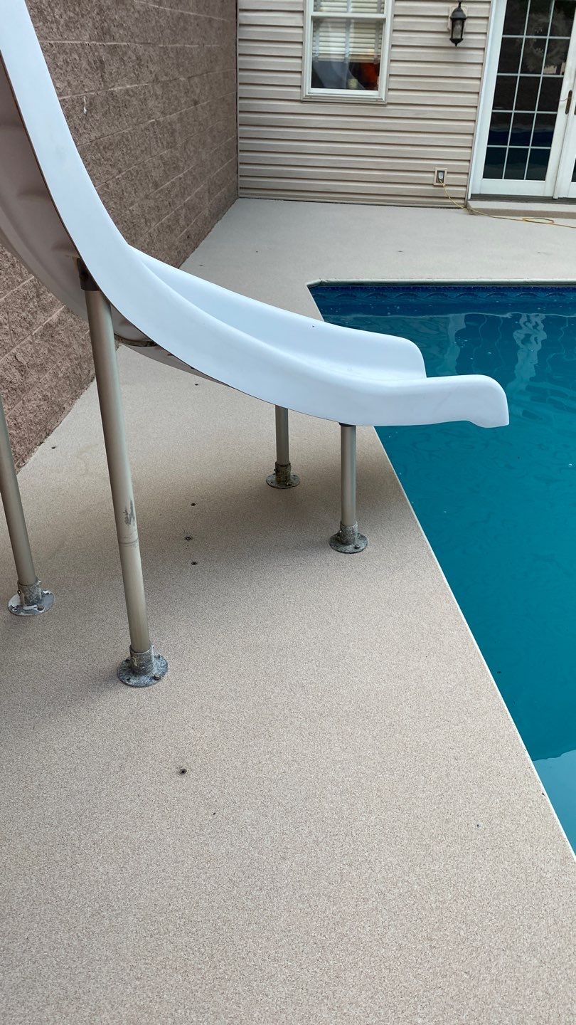 Oxford Pool Deck Project in McKees Rocks by Floors in a Day, Inc