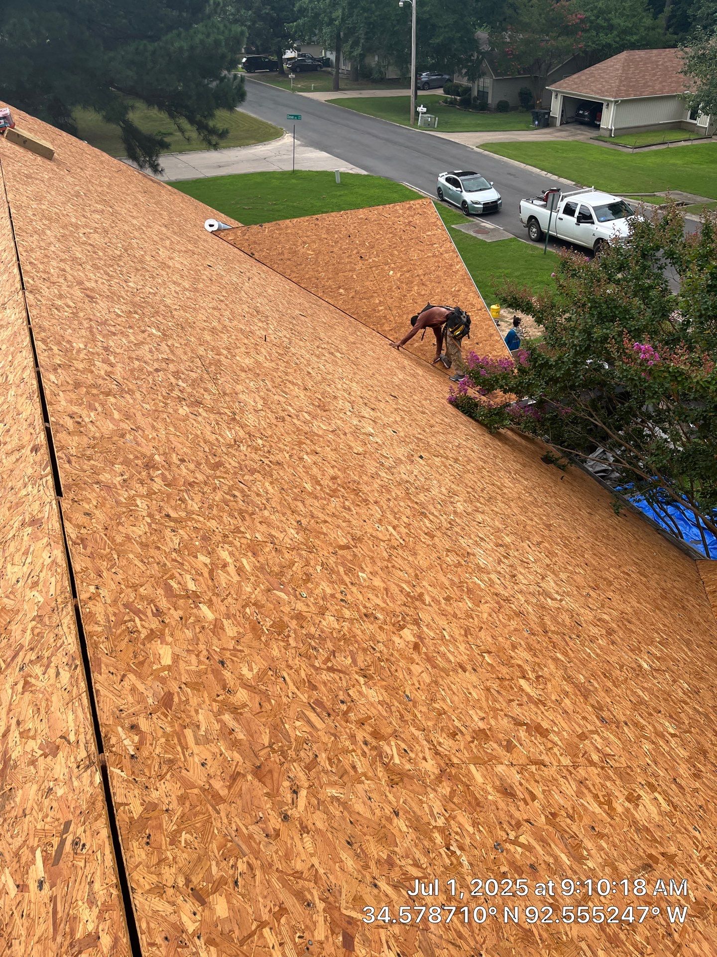 Benton Roof Replacement Featuring GAF Timberline HDZ Shingles by Temple Roofing and Exteriors