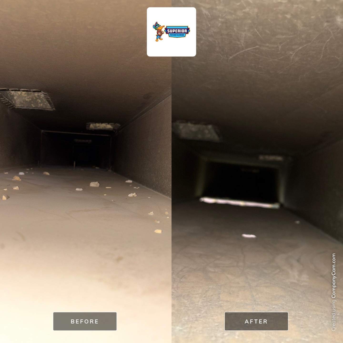 Air Duct Cleaning With a Vacuum Truck in Coraopolis, PA by Superior Air Duct Cleaning