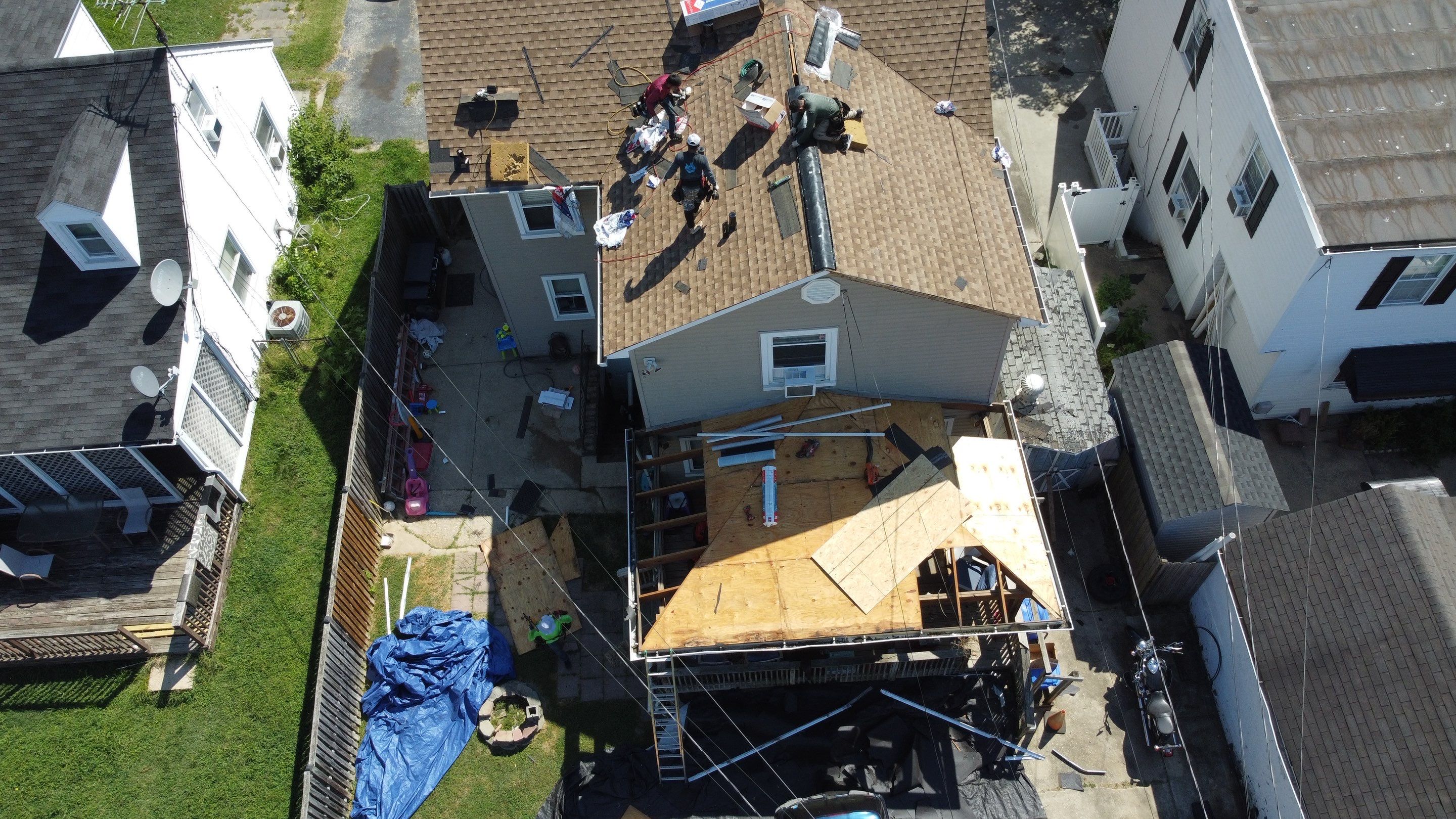Residential Roofing Installation using GAF Timberline HDZ by Matter Roofing & Construction
