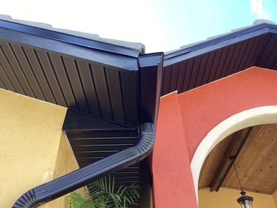 Total Black Gutters and Soffit & Fascia Installation in Punta Gorda FL