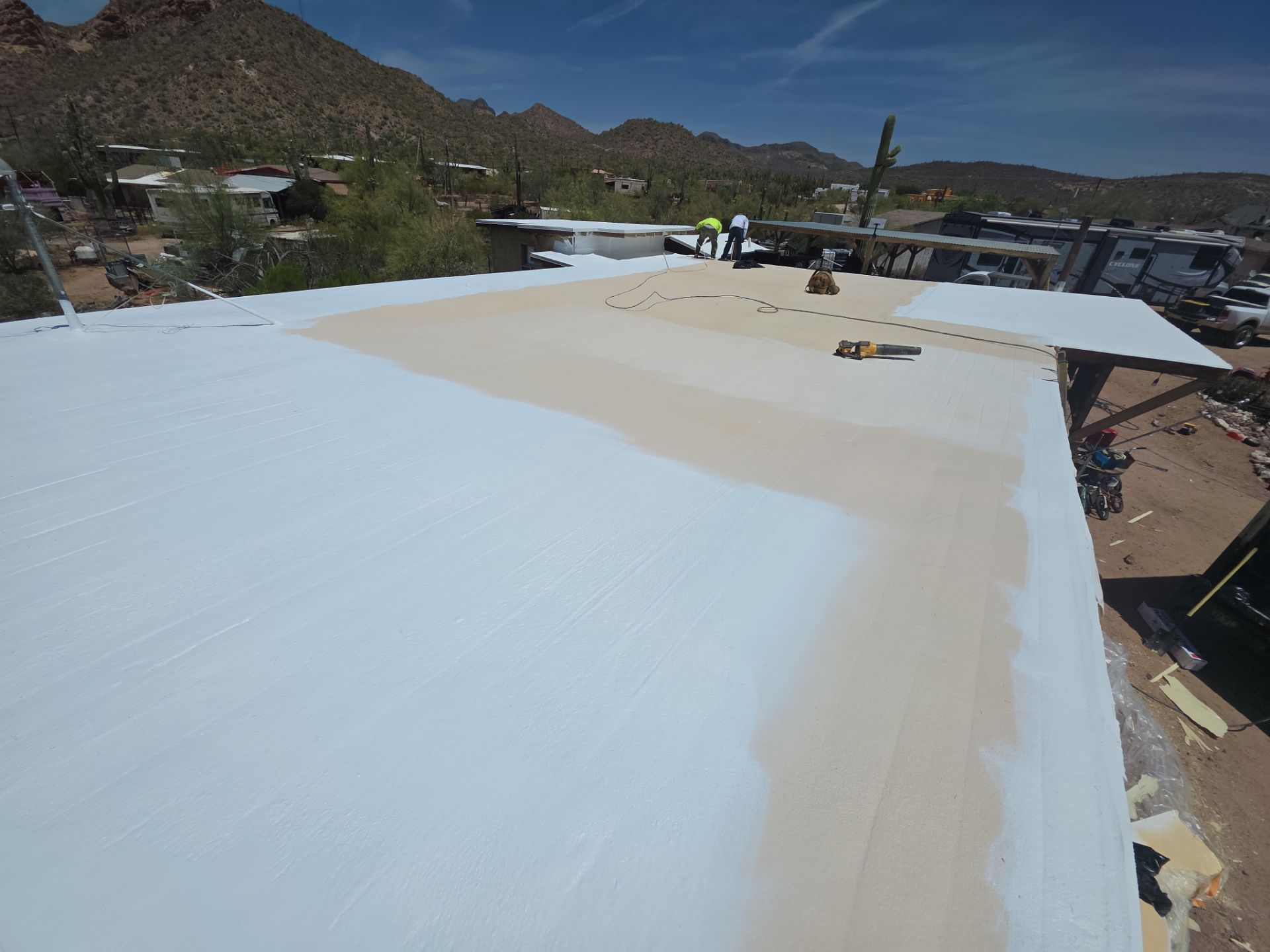 Low Slope Roofing using Flat Roofing by Weather-Tite Roofing