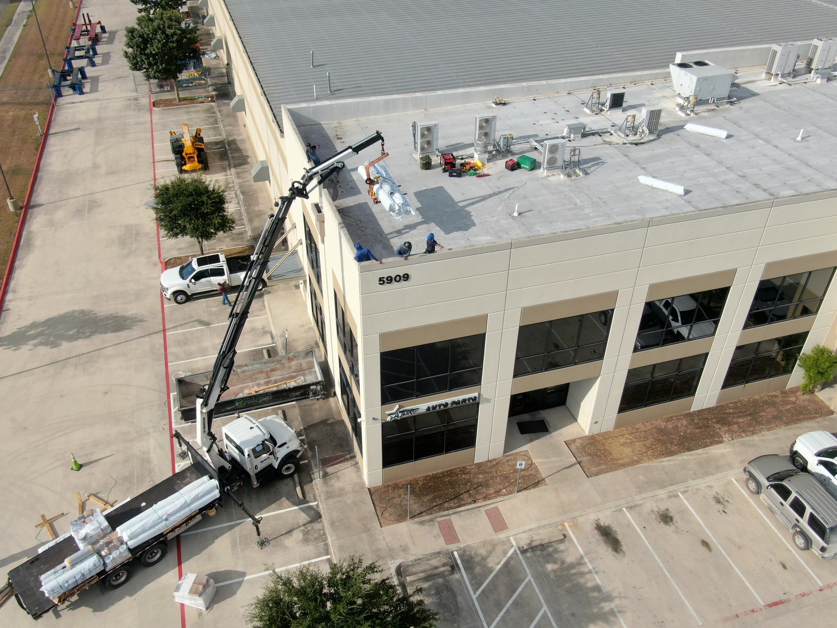 Commercial TPO Project - Austin Texas by Hartland Roofing & Construction