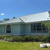 24ga 1.5" Mechanical seam Dove Gray  by Total Roofing System The Metal Roof Experts