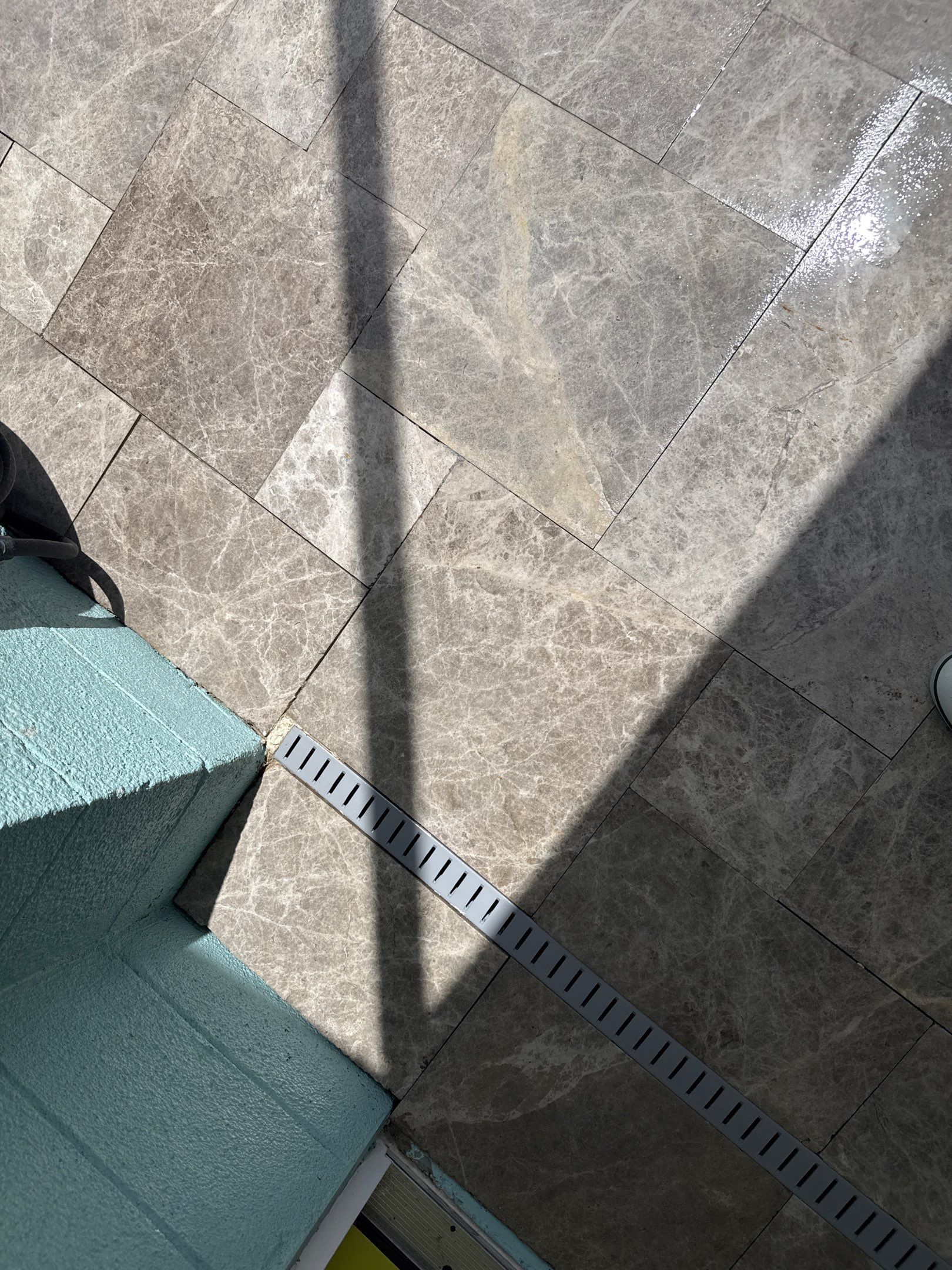 Travertine Pool Deck, Lanai & Screen Enclosure Cleaning Near Manatee River | Bradenton, FL by Sunshine AquaWash