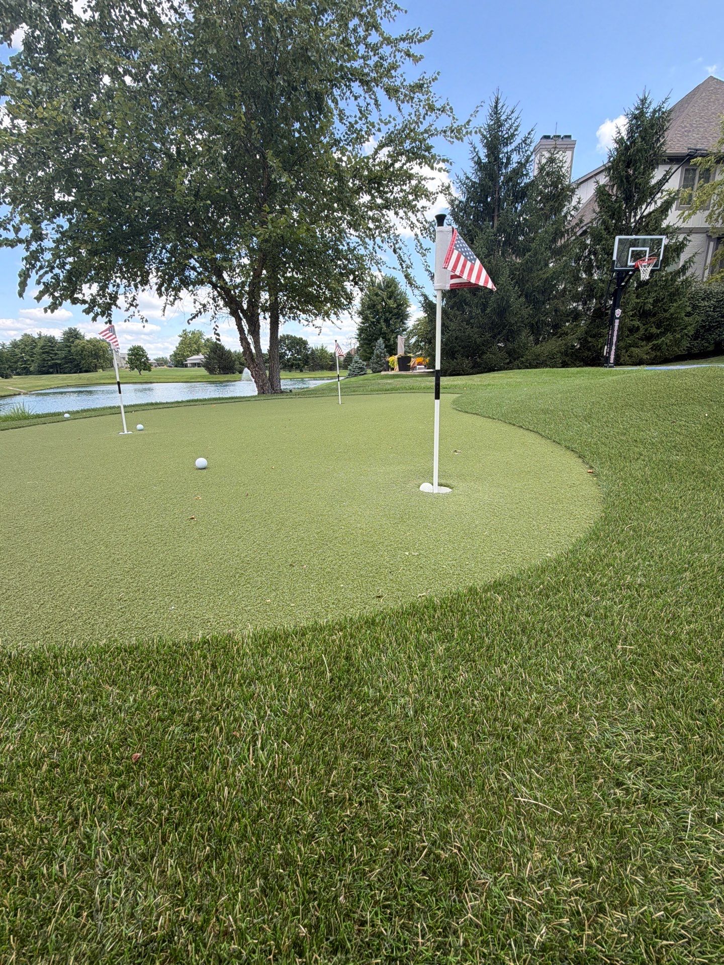 Sand Trap & Putting Green in Noblesville, IN by ForeverLawn NEIN/INDY