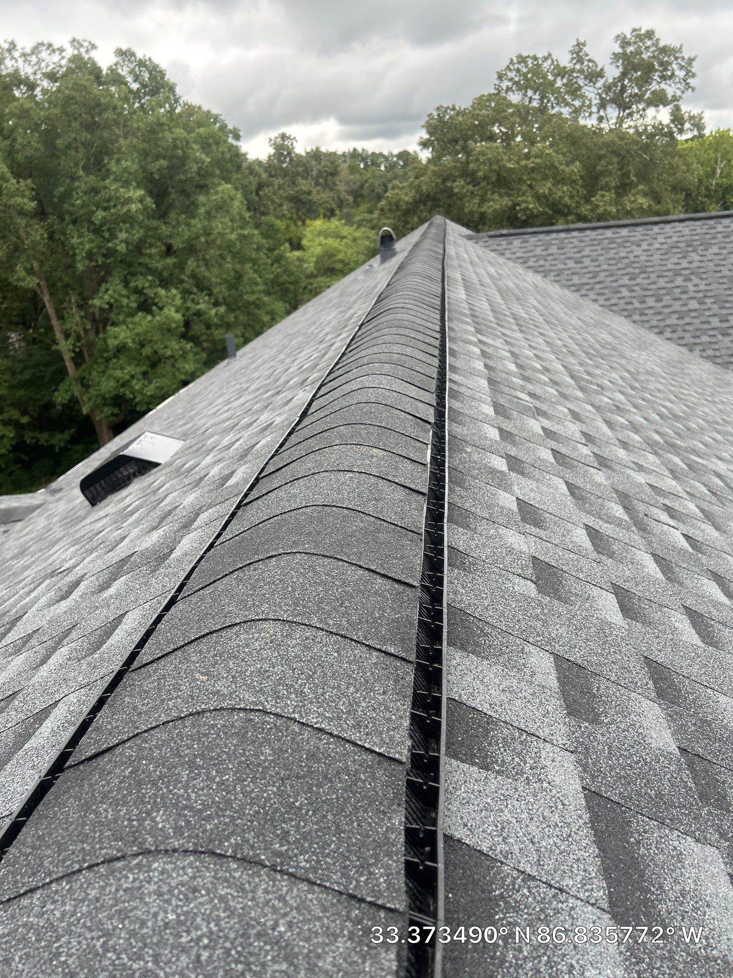 Shingle Replacement in Hoover (Charcoal) by The Roofing Dudes