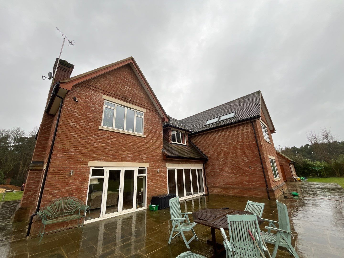 Roof Clean - Moss Removal - Gutter Clean using Honda 15lpm Low Pressure Washing Machine by Ges Exterior Cleaning ltd