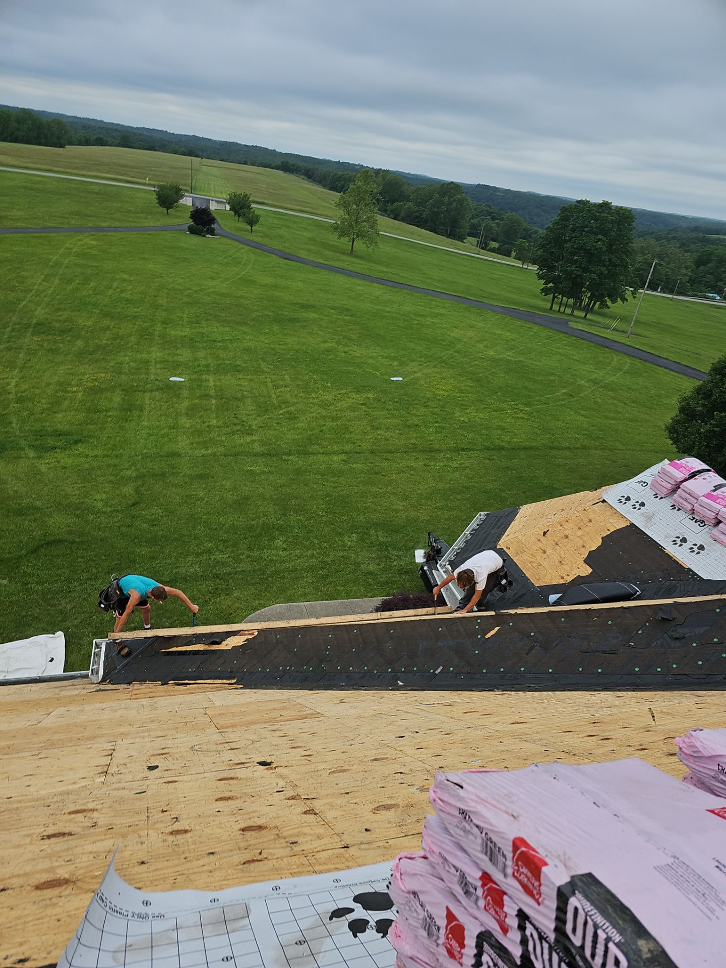 Project in Toronto Ohio by Pine Ridge Roofing LLC