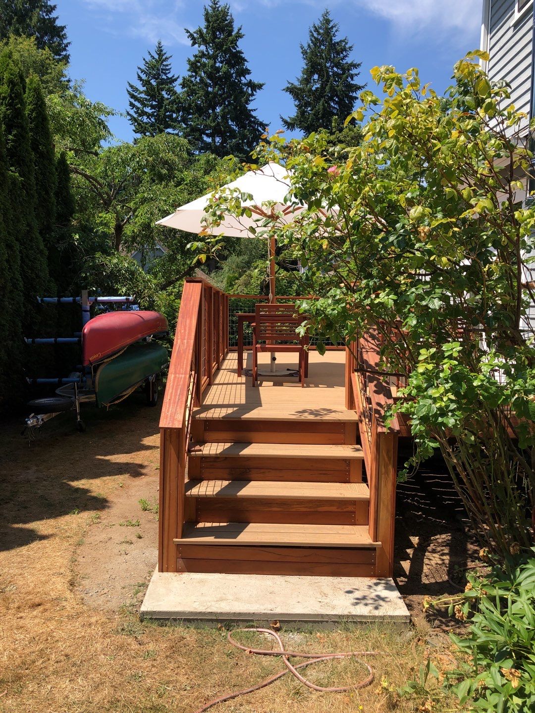 Northgate Wrap around by Alki deck builders 