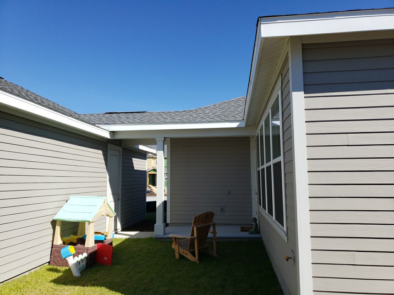 Gutter Installation using K-Style Seamless Gutters by Gutter Professors