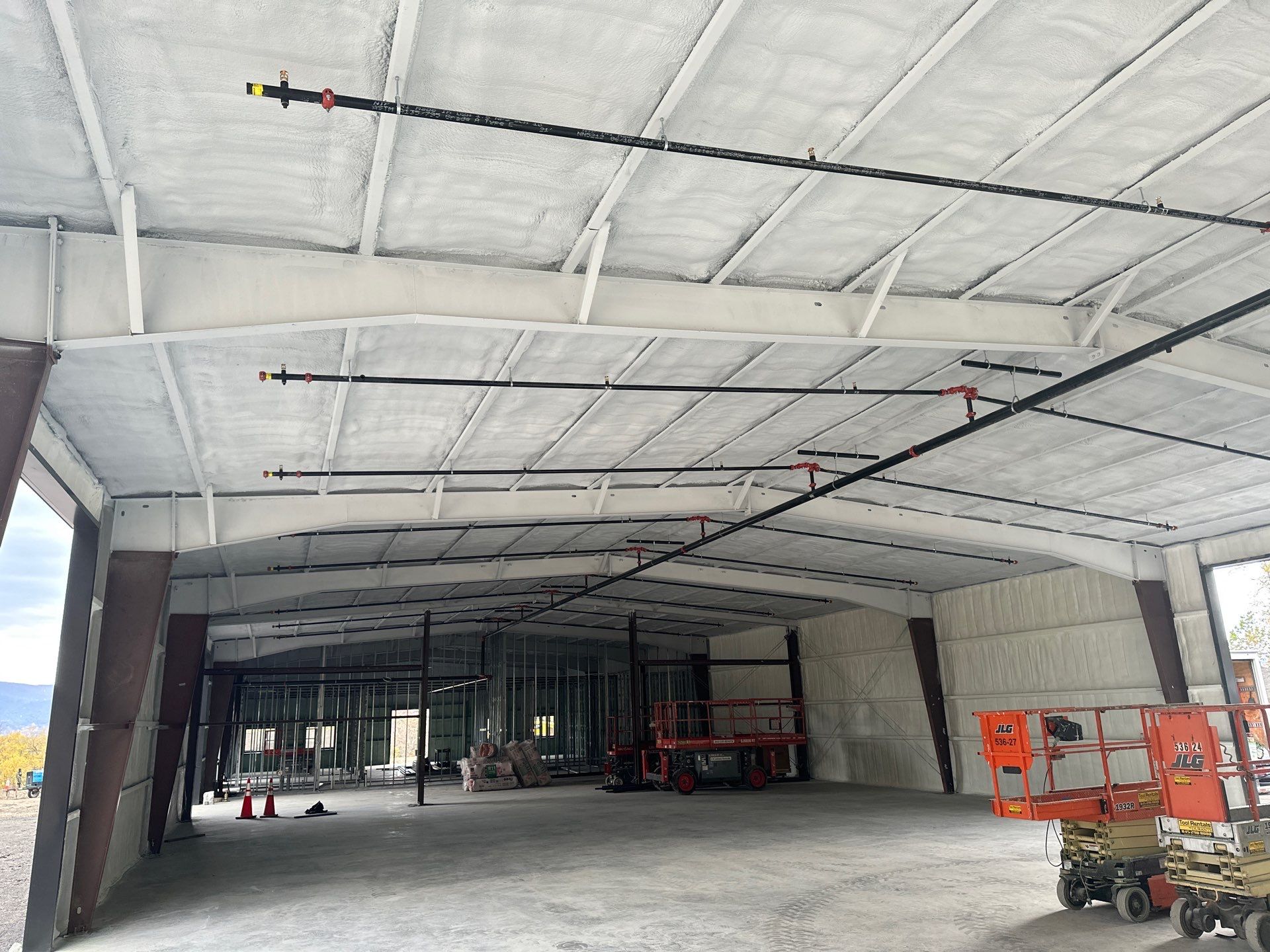 Commercial Building using Closed Cell Spray Foam by NYS Foam & Energy