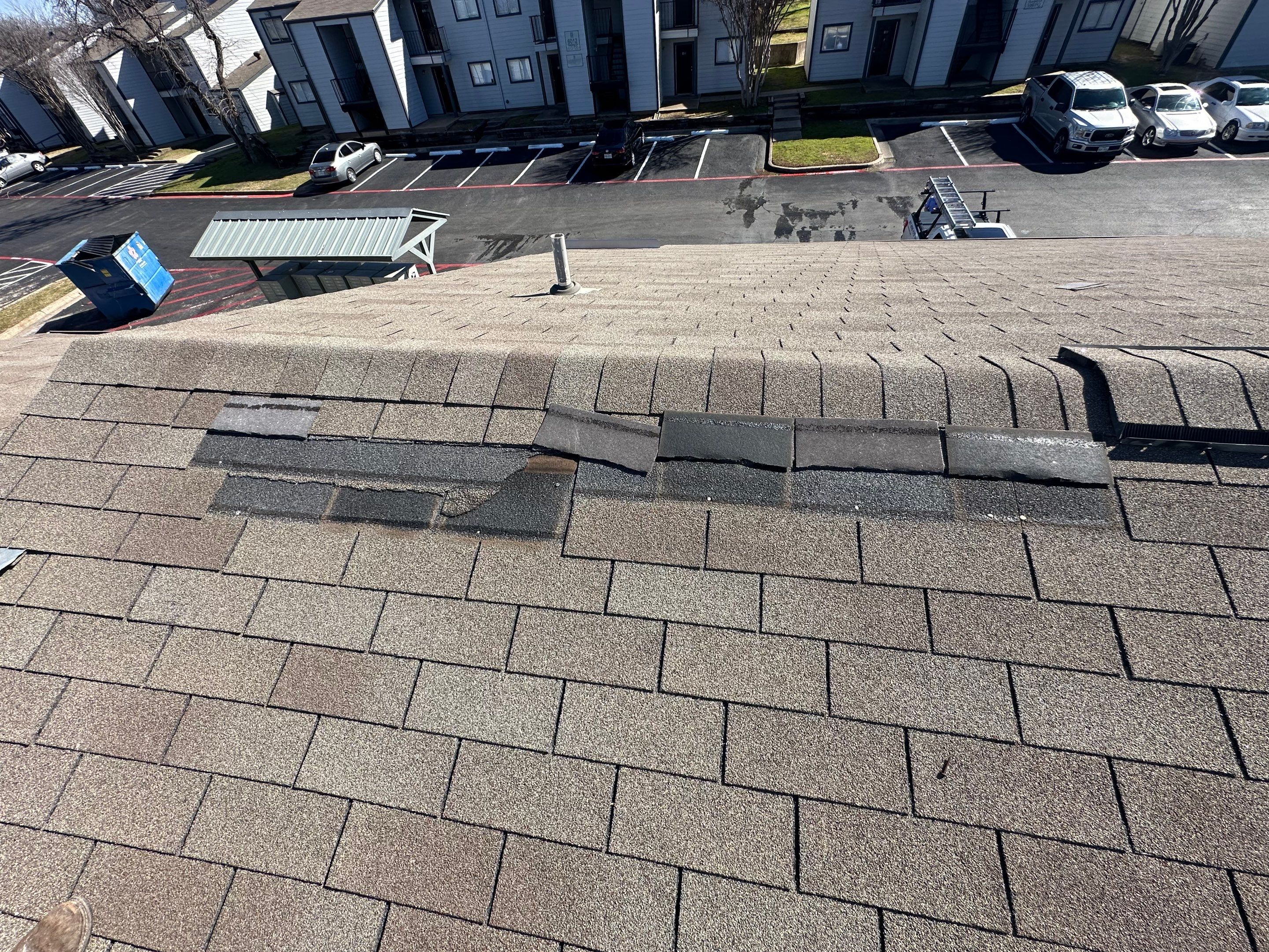 Apartment Roofing Repairs using Certainteed xt25 by Becker Roofing and Exteriors