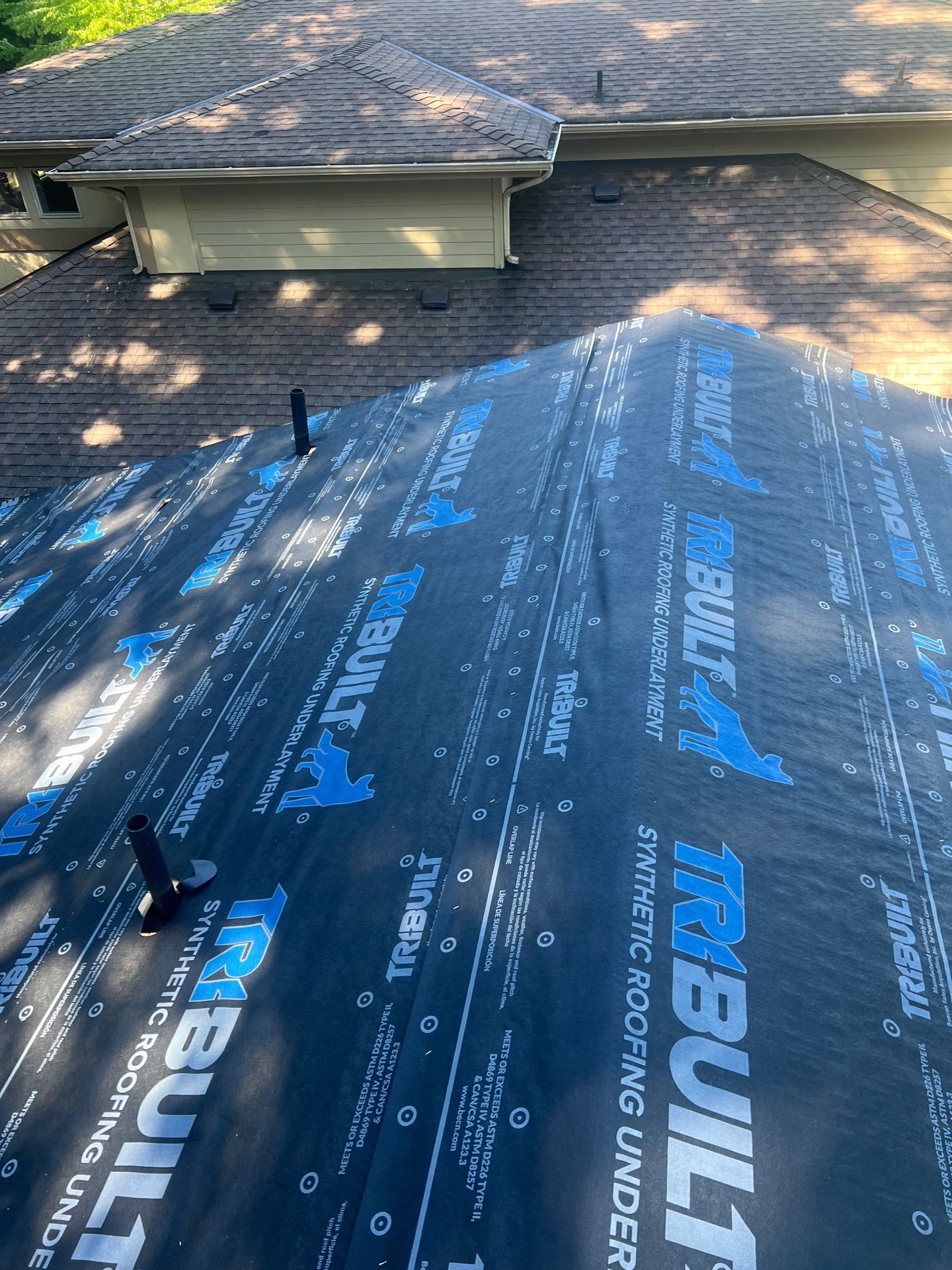 Residential Roofing Installation using GAF HDZ Shingles by Roofing Formula LLC