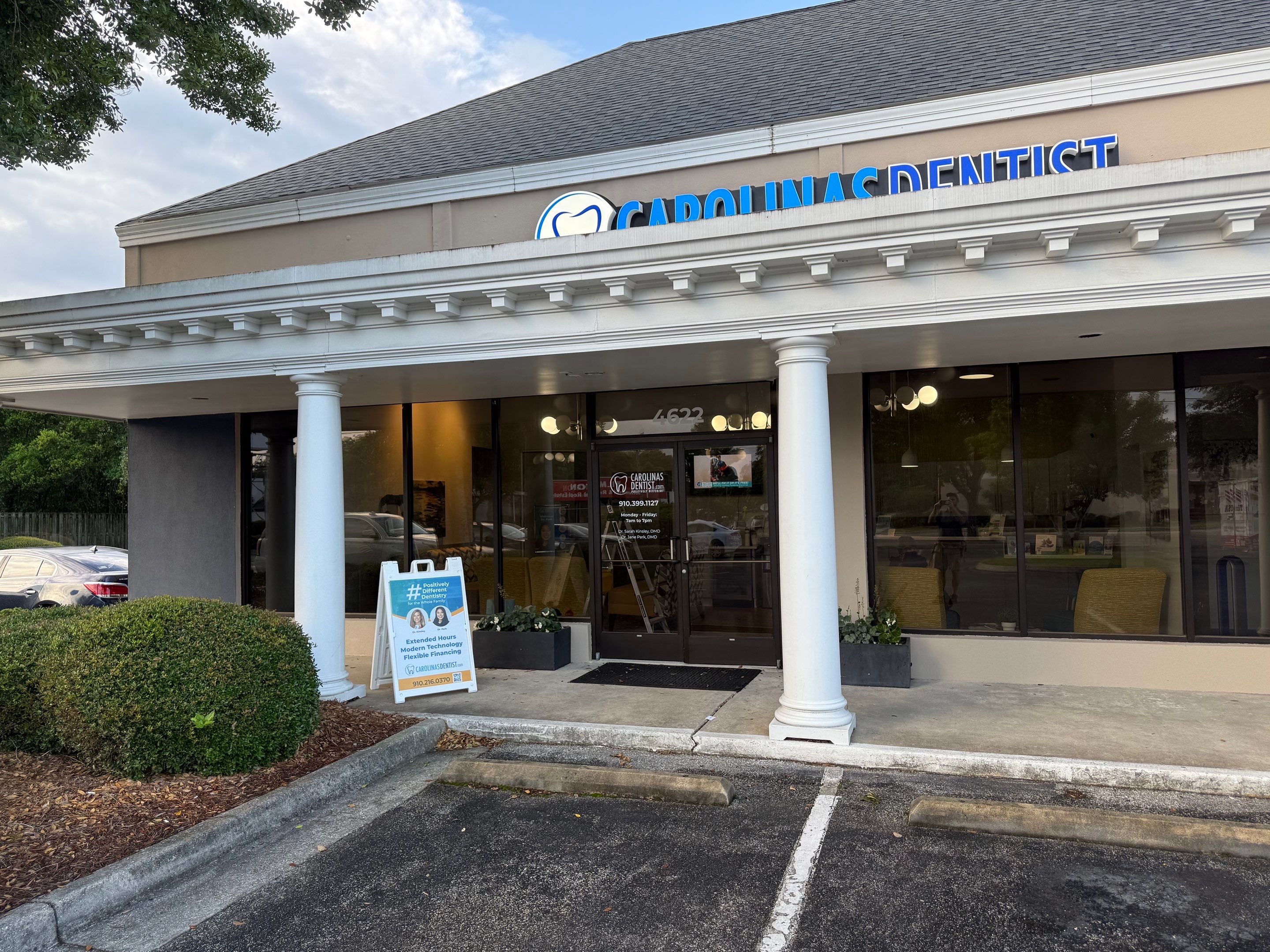 Carolina Dentist Office project in Wilmington, NC by Tint USA Coastal Carolina