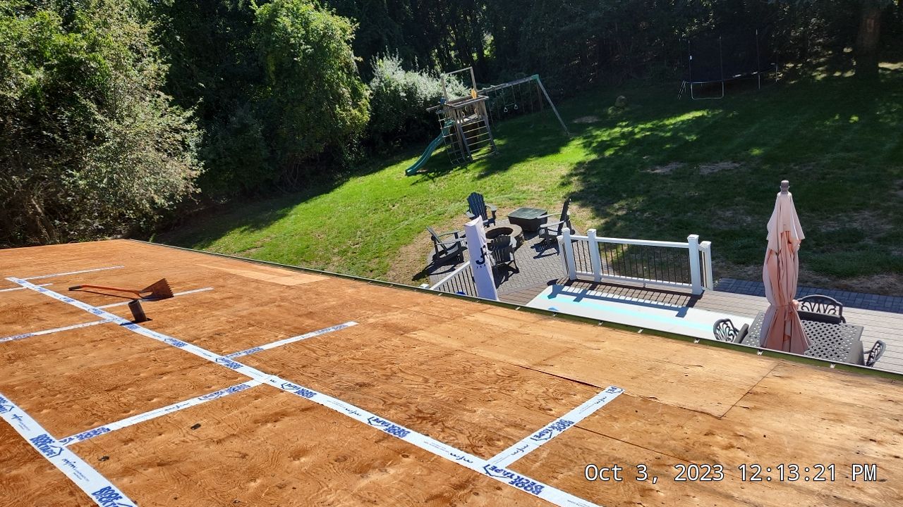 Residential Roofing Installation using Owens Corning Duration Onyx Black by A Plus Exterior