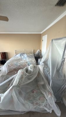AC Leak Water Damage — Lehigh Acres, FL