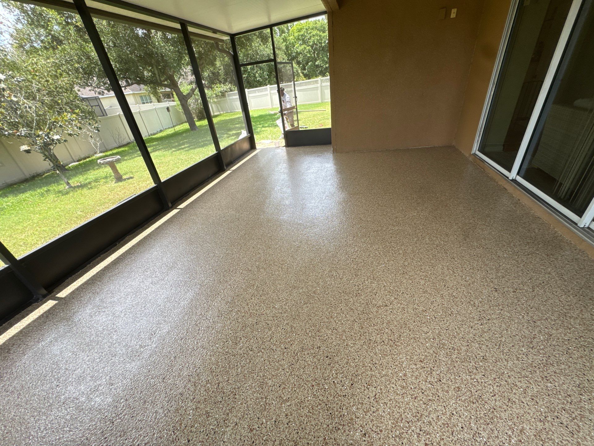 Fish Hawk, FL Lanai Renovation by Performance Floors & Coating