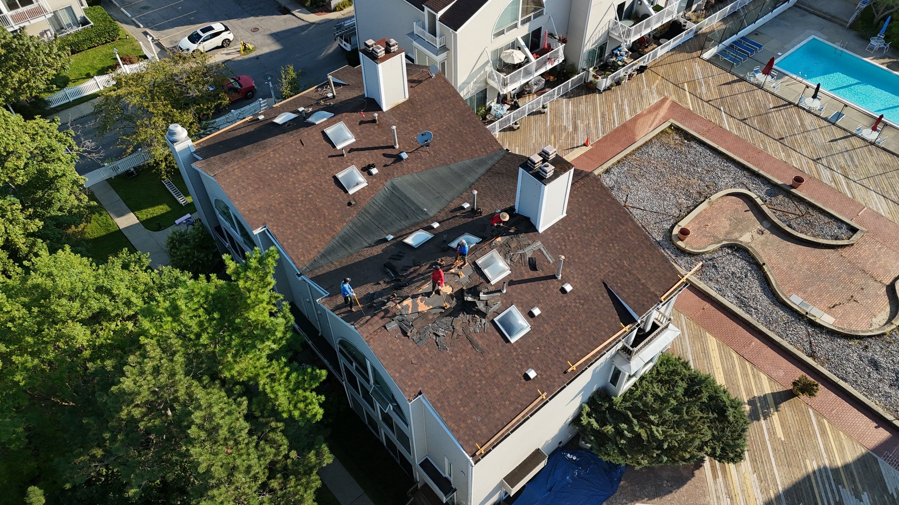 Roof Project in City Island, NY by All State Home Improvement Inc.